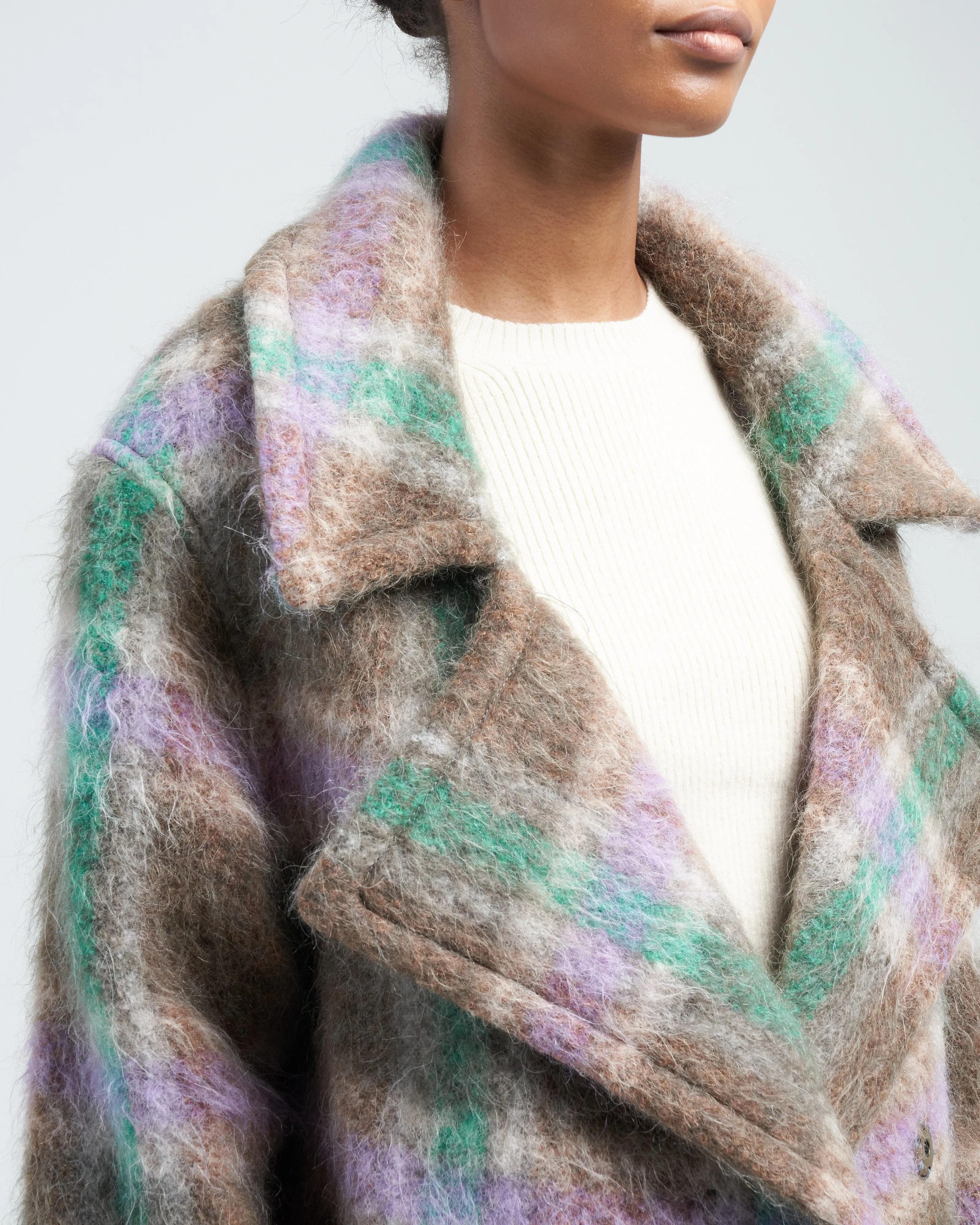 blanket car coat