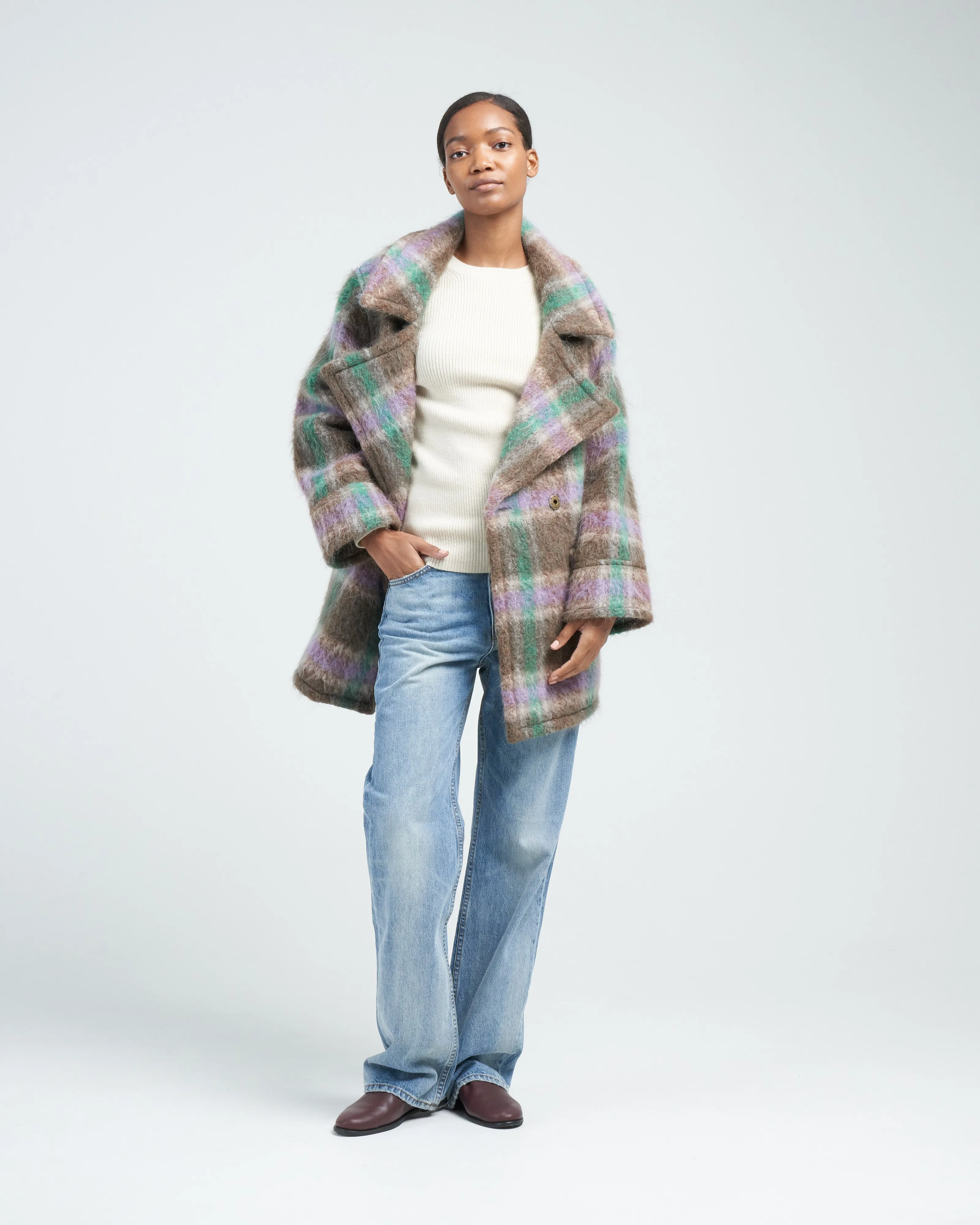 blanket car coat