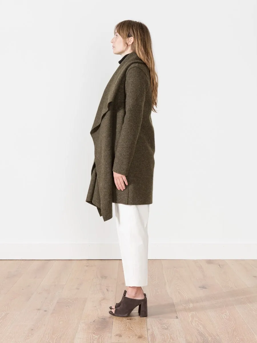 blanket coat - loden