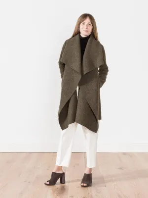 blanket coat - loden