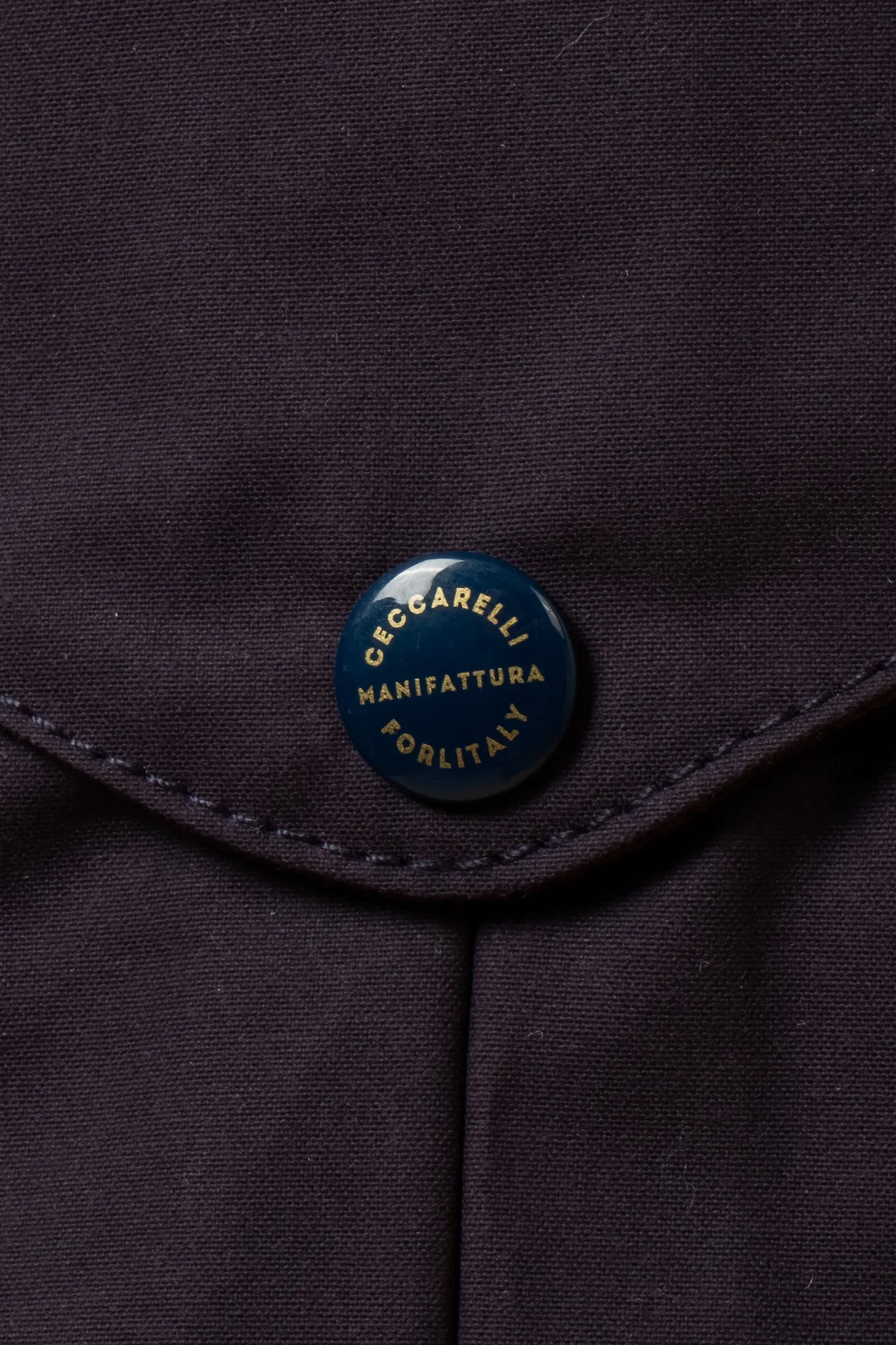 Blazer Coat Dry Waxed - Navy