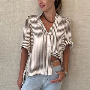 Blossom Top Cinnamon Stripe