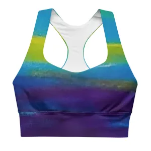 Blue Wave Longline sports bra
