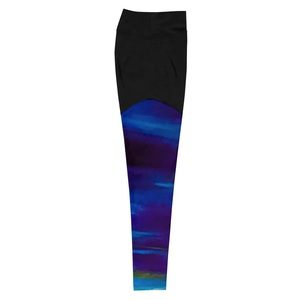 Blue Wave Sports Leggings