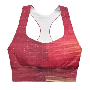Blush Longline sports bra