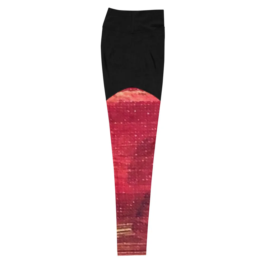 Blush Sports Leggings