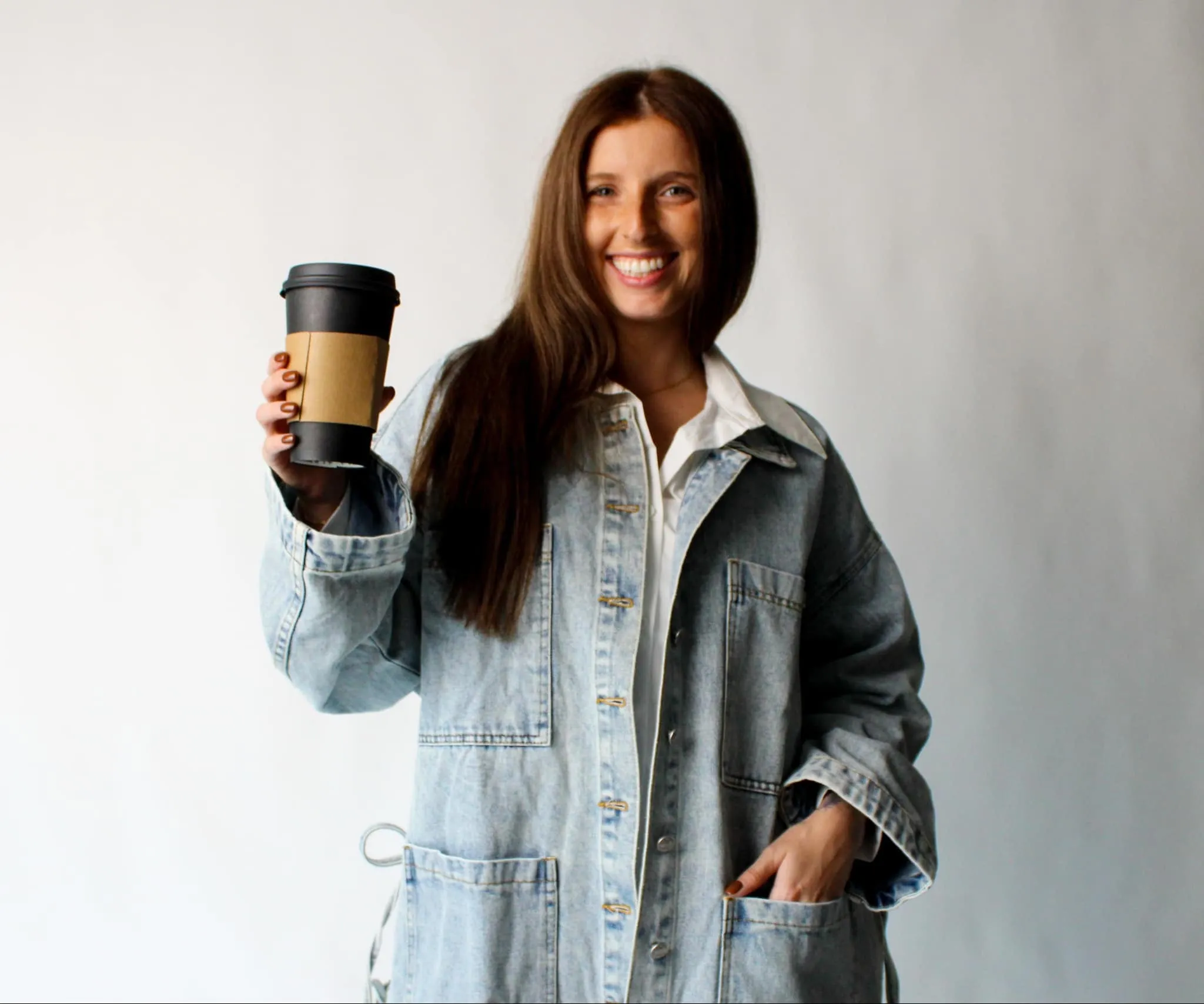 Boho Side Tie Denim Jacket