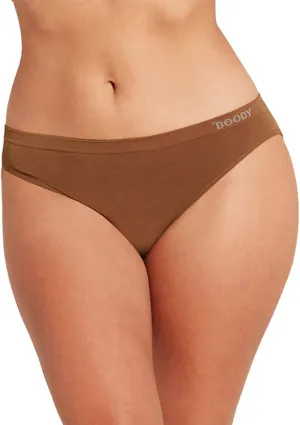 Boody Body EcoWear Women's Classic Bikini - Bamboo Viscose - Nude 4 - X-Small