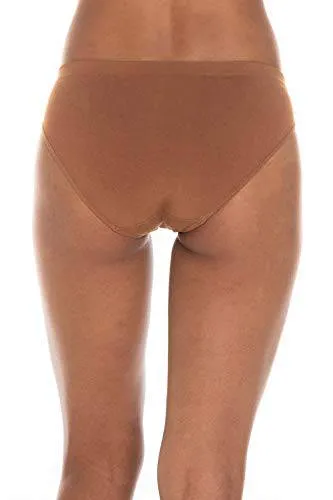 Boody Body EcoWear Women's Classic Bikini - Bamboo Viscose - Nude 4 - X-Small