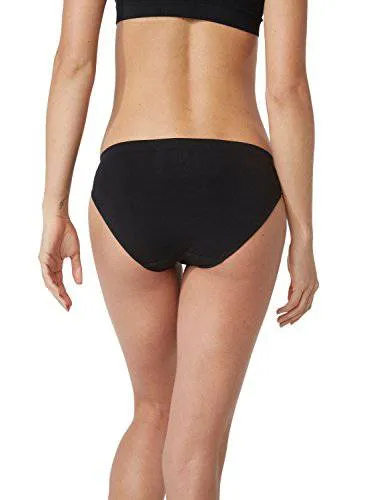 Boody Body EcoWear Women's G-String - Bamboo Viscose - Seamless - Black - X-Large
