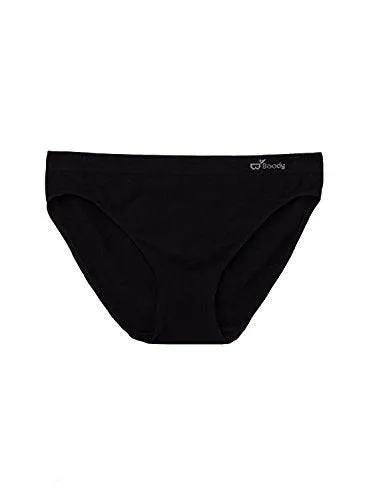 Boody Body EcoWear Women's G-String - Bamboo Viscose - Seamless - Black - X-Small