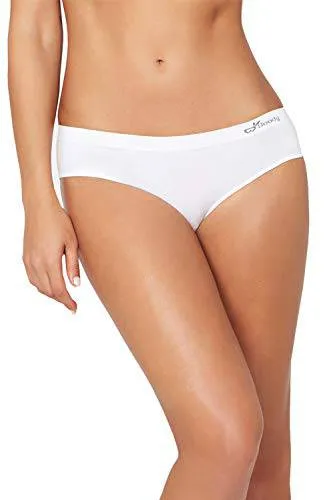 Boody Body EcoWear Women's G-String - Bamboo Viscose - Seamless - White X-Small