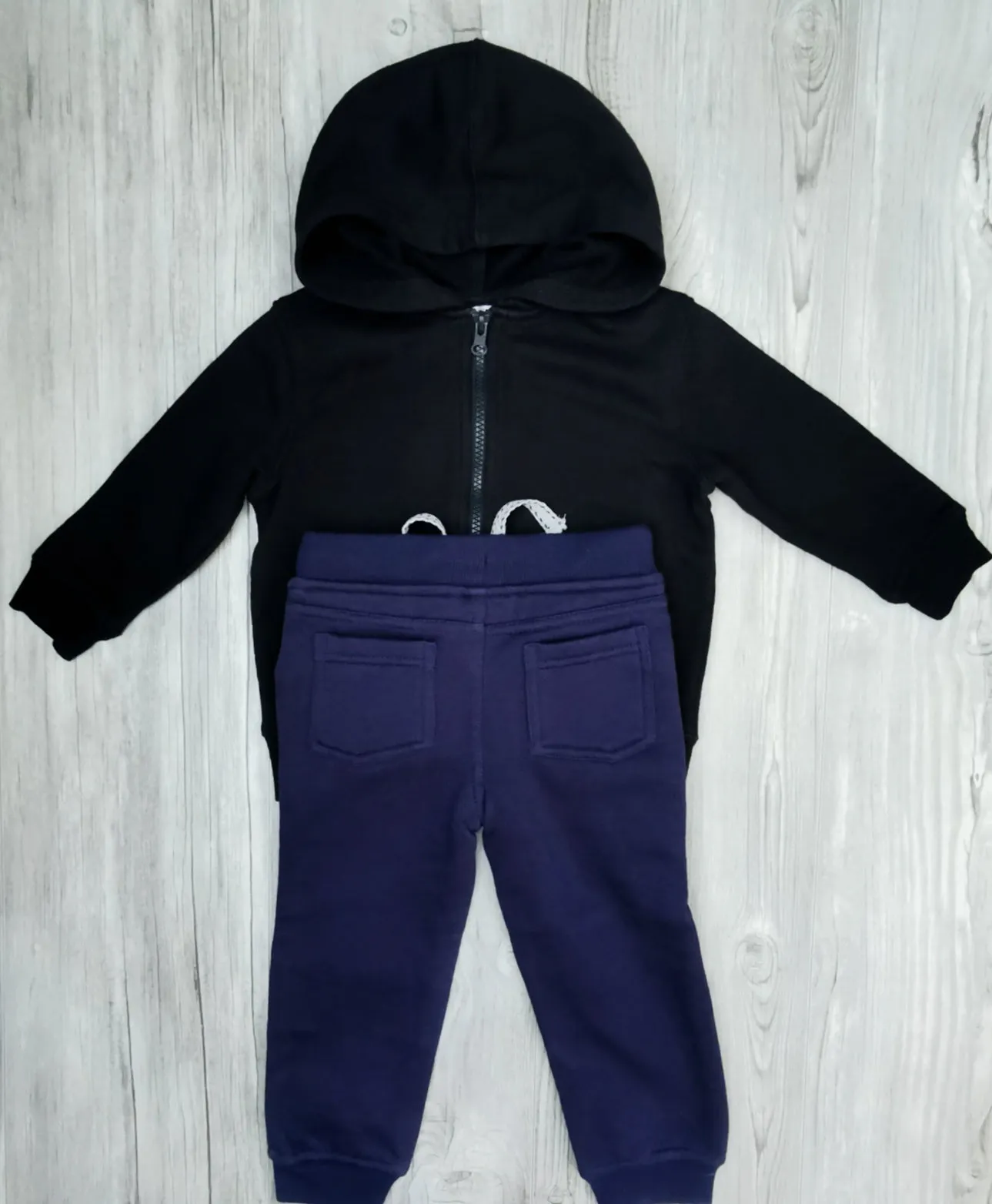 BOY SIZE 2 YEARS - ATHLETIC WORKS / JUNIORS, 2 Piece Mix N Match Outfit NWT / EUC B18