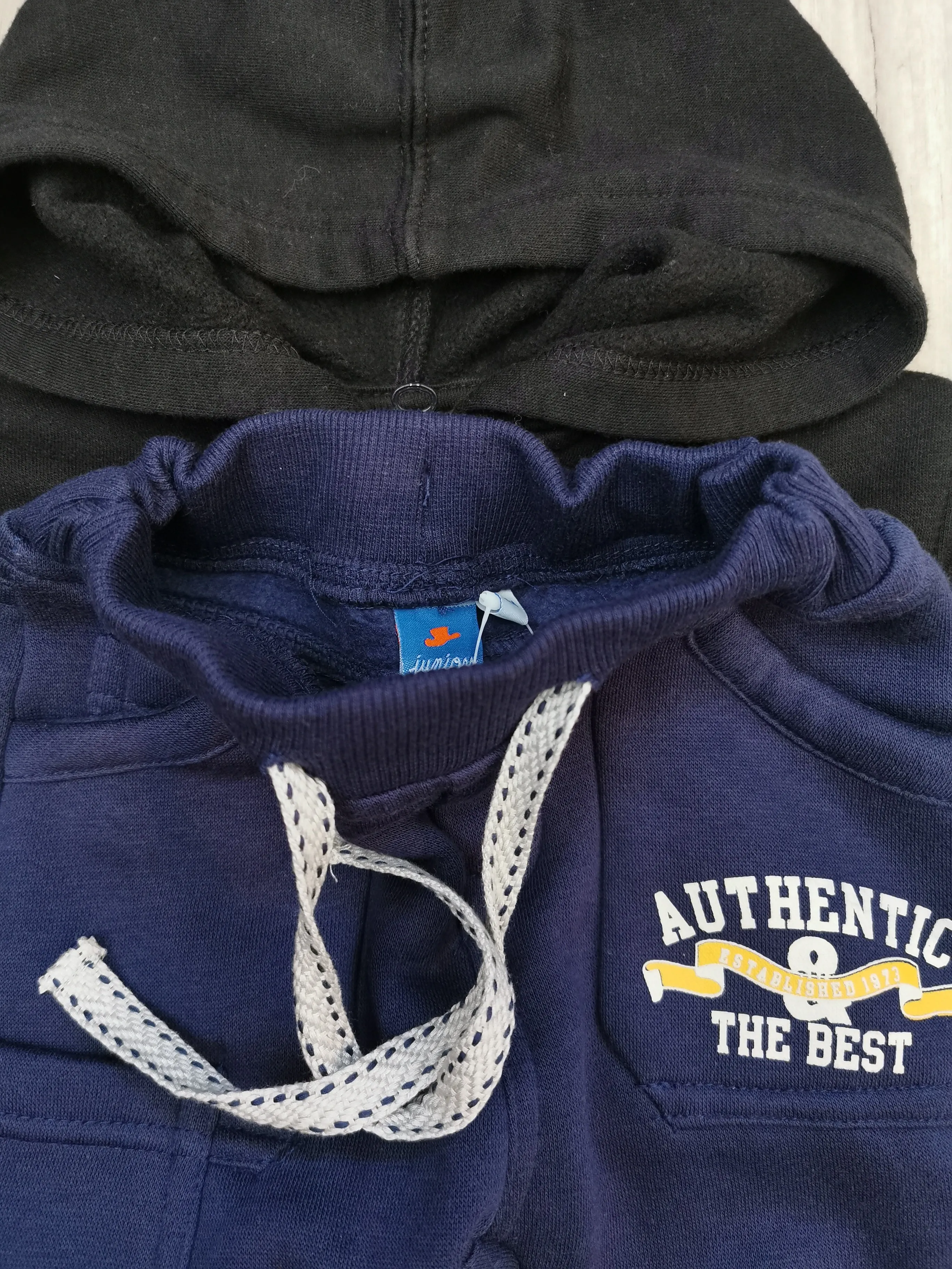 BOY SIZE 2 YEARS - ATHLETIC WORKS / JUNIORS, 2 Piece Mix N Match Outfit NWT / EUC B18