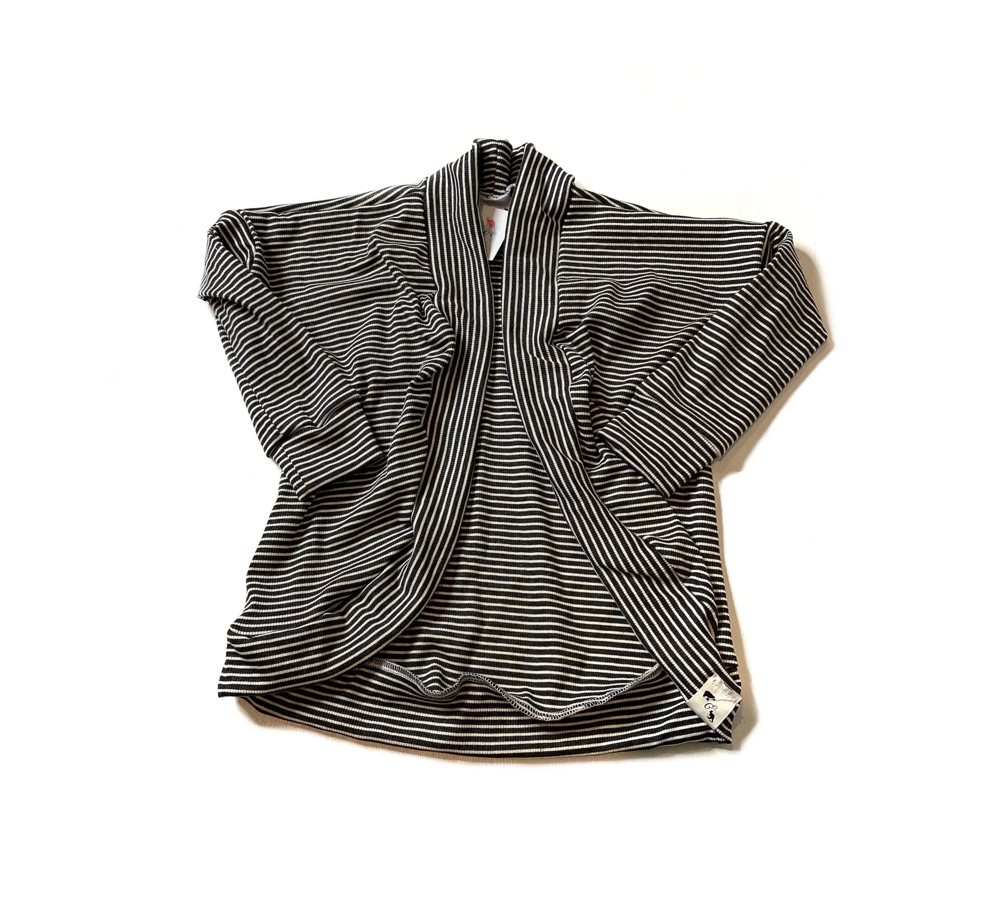 BR Basic Stripes RIB KNIT - Lil Cardi