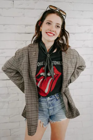 Brenna Plaid Blazer