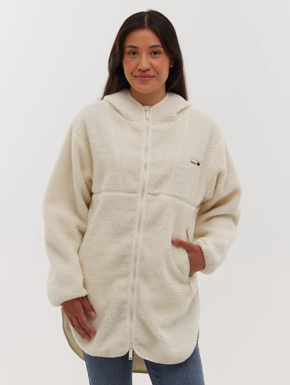 Brilli Longline Sherpa Jacket