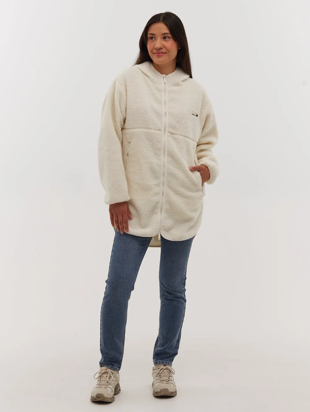 Brilli Longline Sherpa Jacket