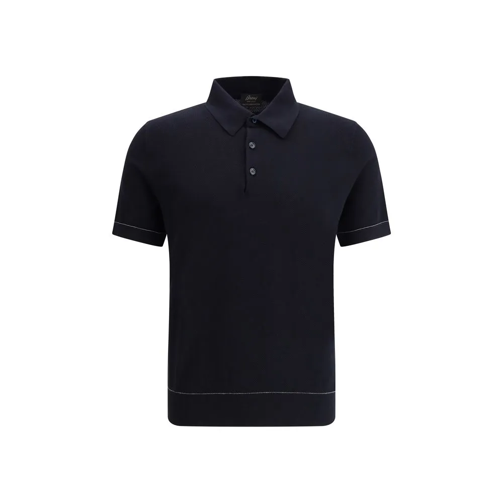 Brioni Polo Shirt & Dsquared² Cool Guy Jeans & Dr. Martens Brown Leather Casual
