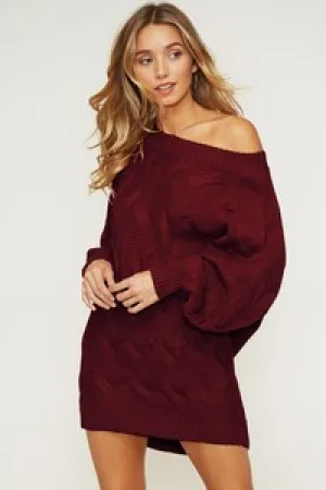Brooke Off Shoulder Sweater