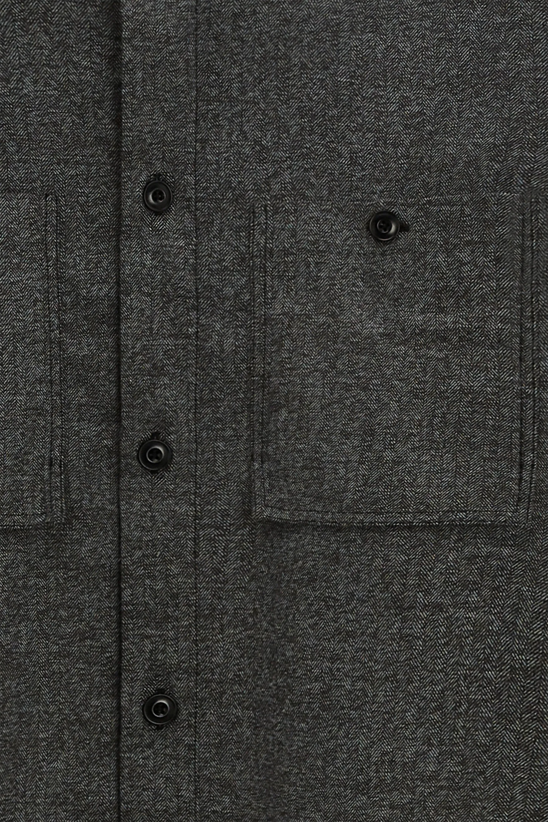 Brushed Form Overshirt.