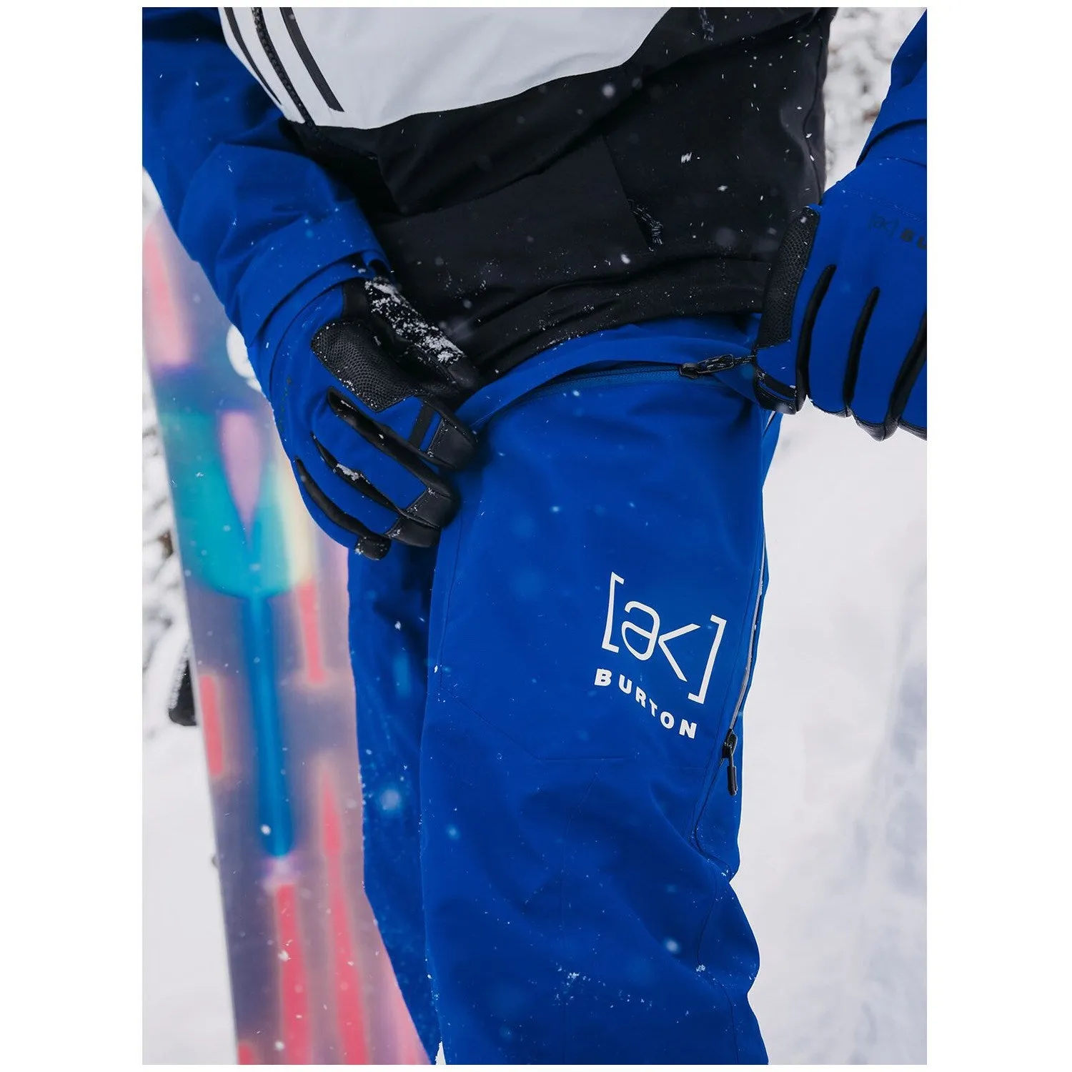 Burton [ak] Cyclic GORE-TEX Bib Pants Mens 2025 Jake Blue