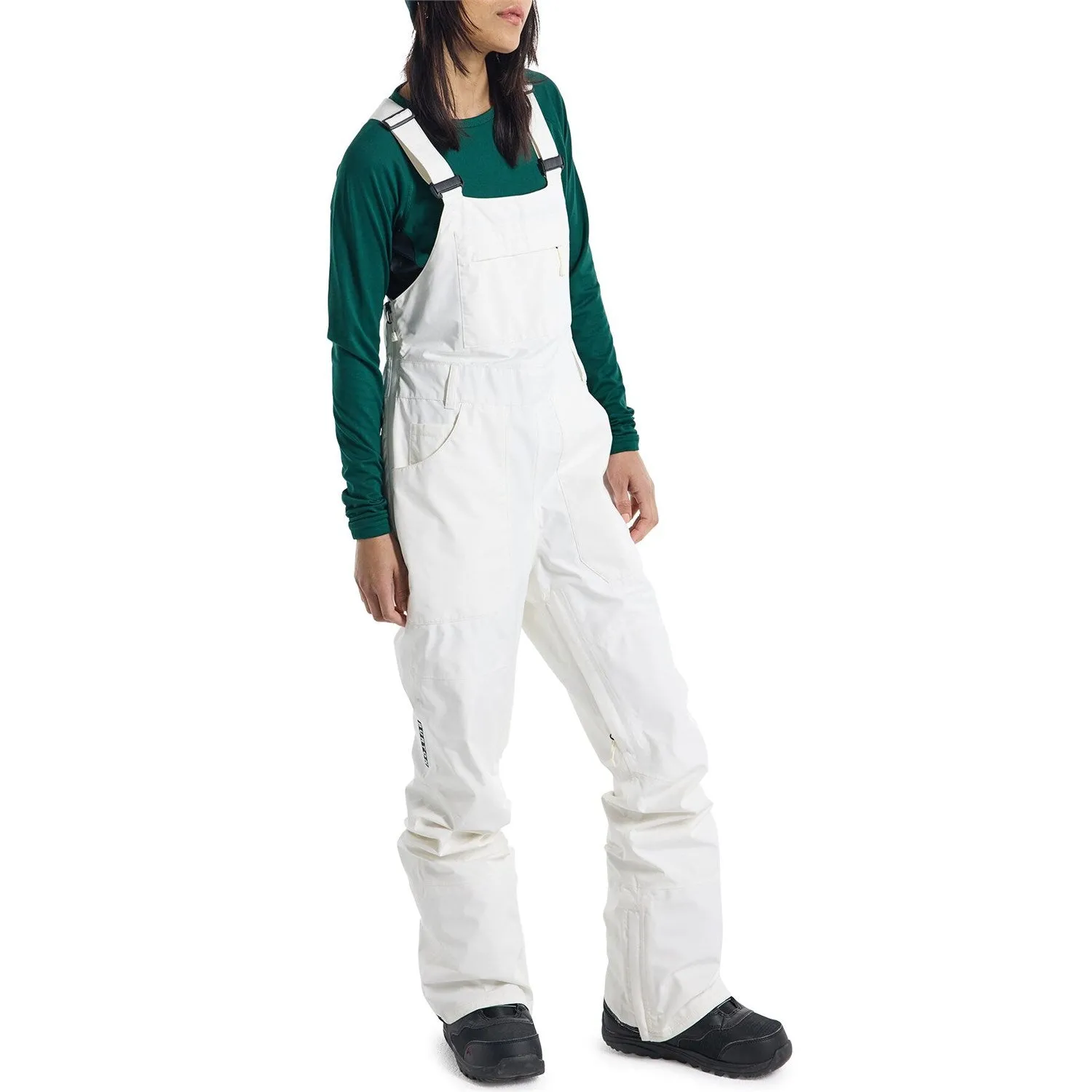 Burton Avalon Gore-Tex Womens Bib Pants Stout White
