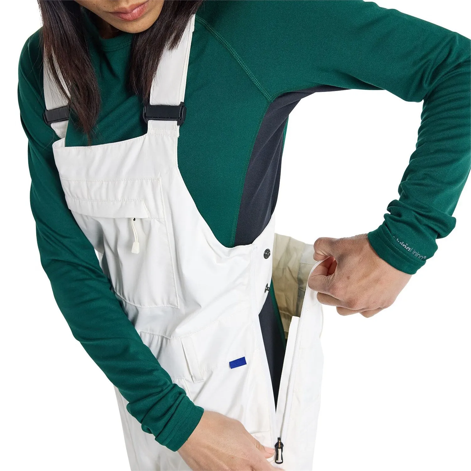 Burton Avalon Gore-Tex Womens Bib Pants Stout White