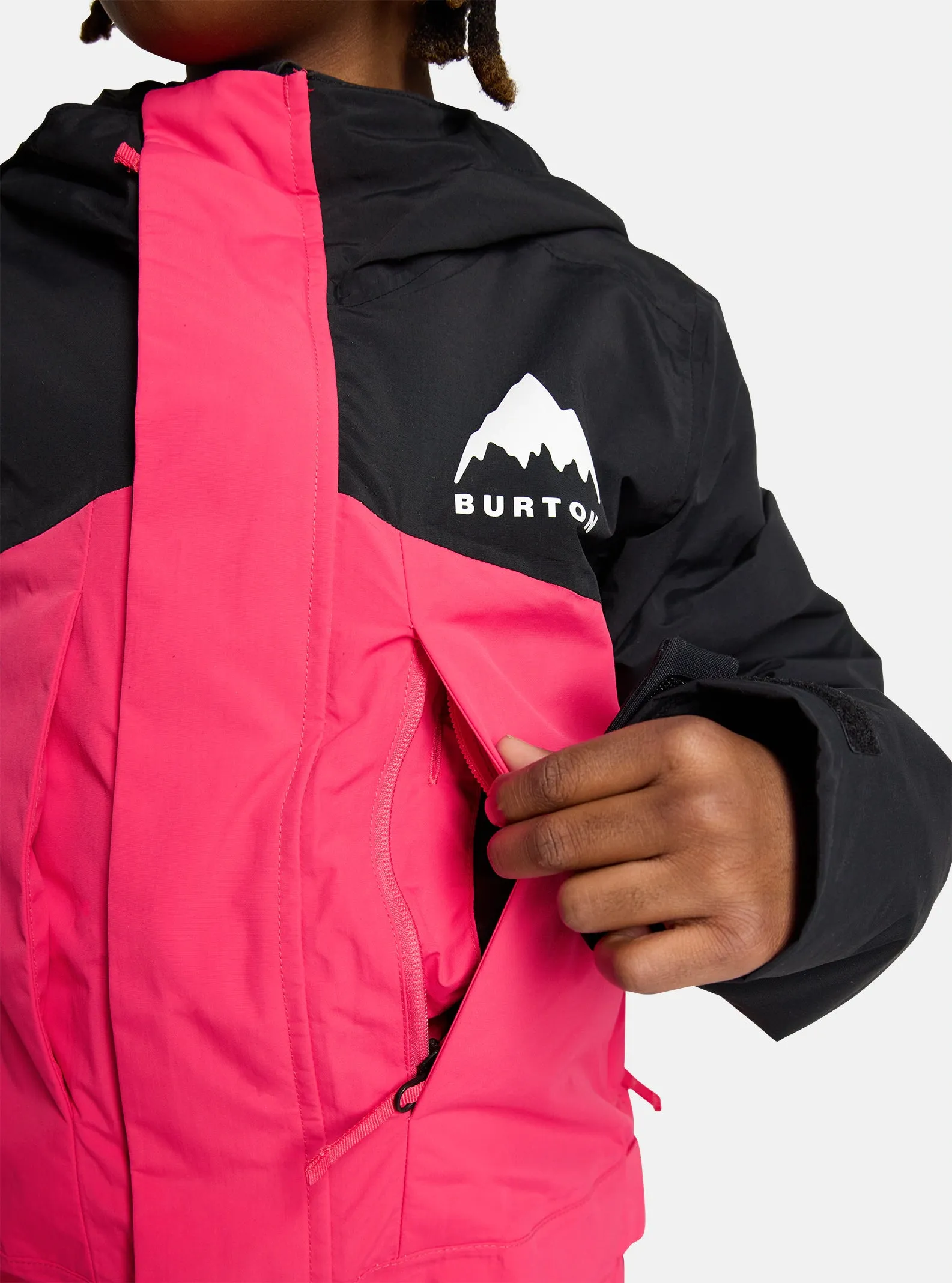 Burton Kids One Piece Suit 2025 Black / Azalea Pink