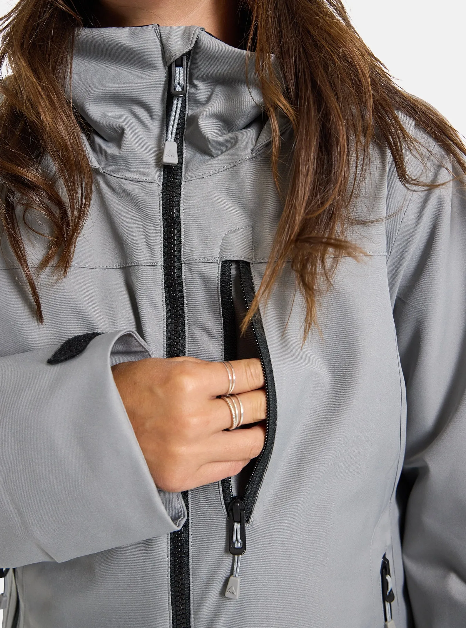Burton Lelah Womens Jacket Sharkskin