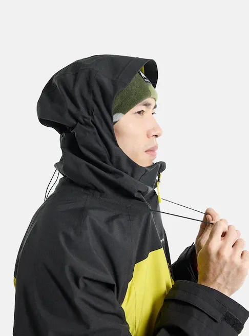 Burton Lodgepole Jacket Mens Black / Sulfur