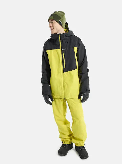 Burton Lodgepole Jacket Mens Black / Sulfur