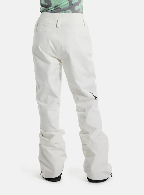 Burton Marcy High Rise Pants Womens Stout White