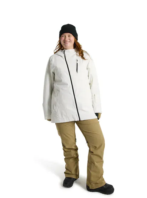 Burton Pyne Jacket Womens Stout White