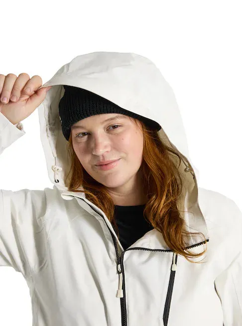 Burton Pyne Jacket Womens Stout White