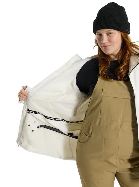Burton Pyne Jacket Womens Stout White