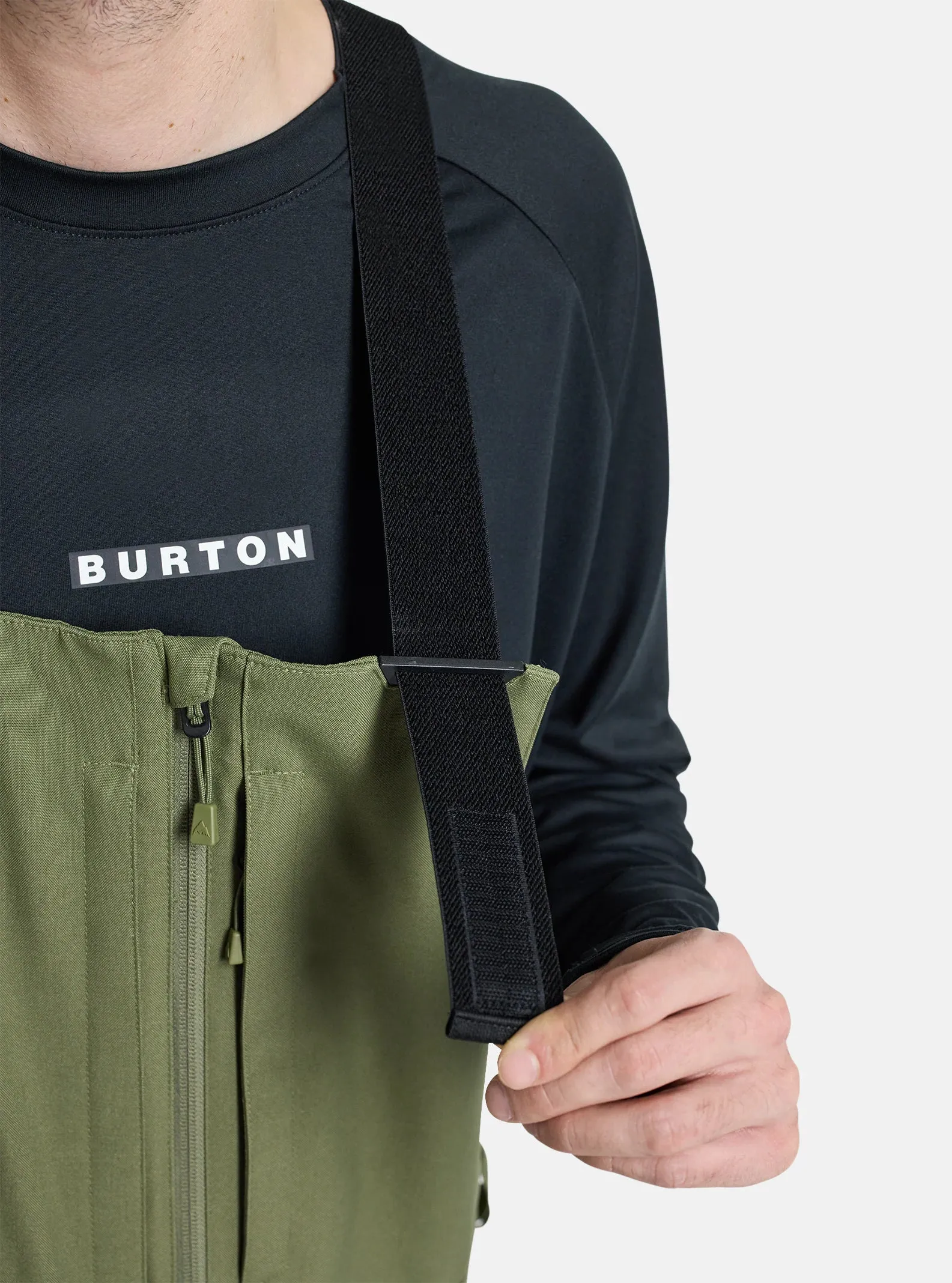 Burton Reserve Mens Bib Pants 2025 Forest Moss