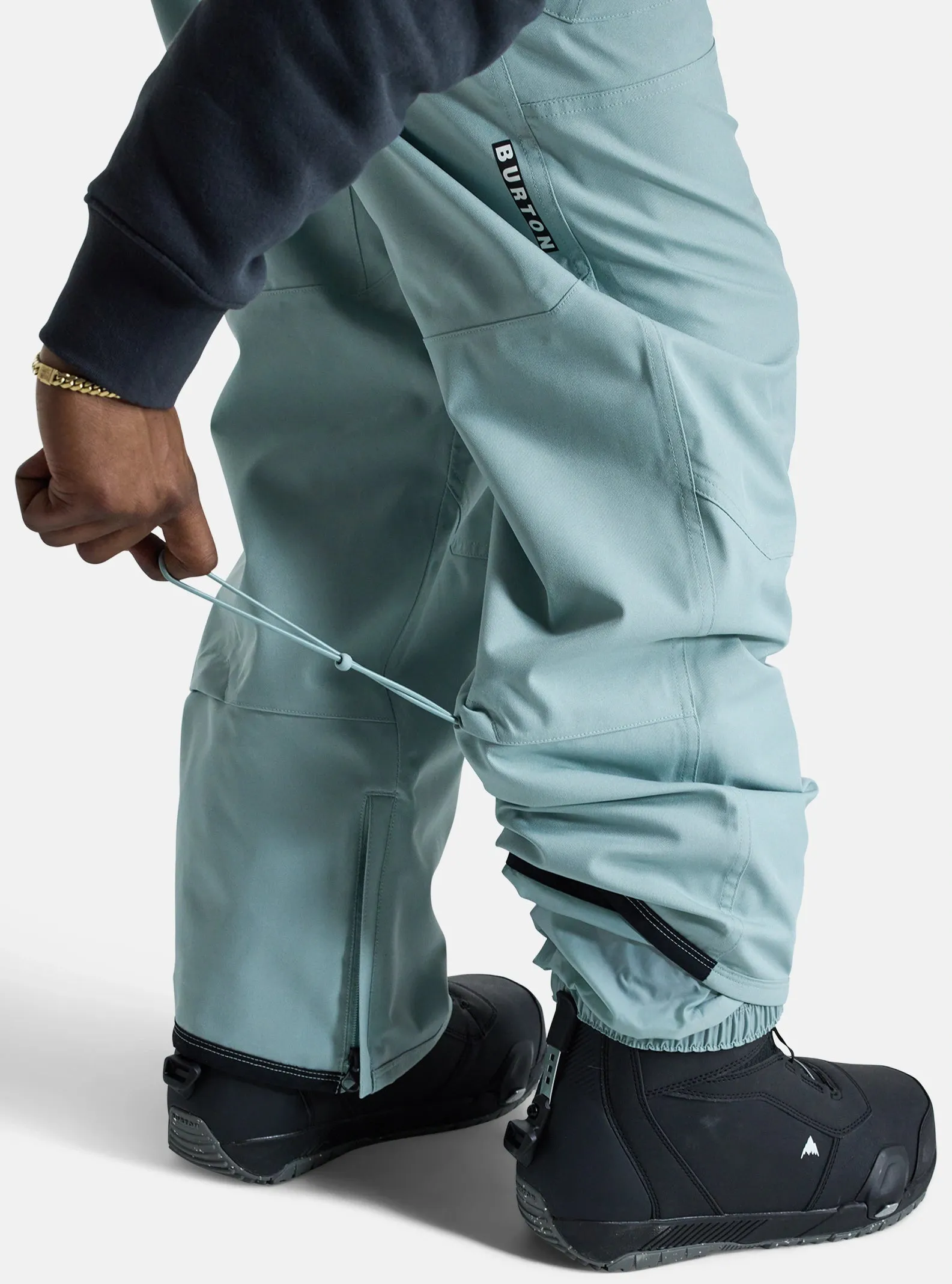 Burton Reserve Mens Bib Pants 2025 Petrol Green