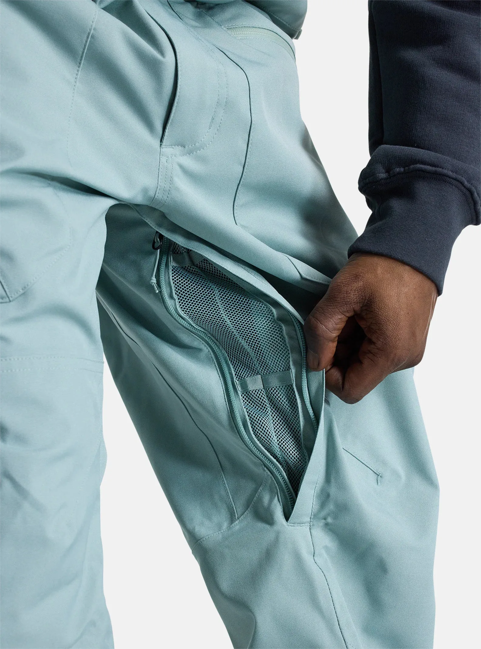 Burton Reserve Mens Bib Pants 2025 Petrol Green