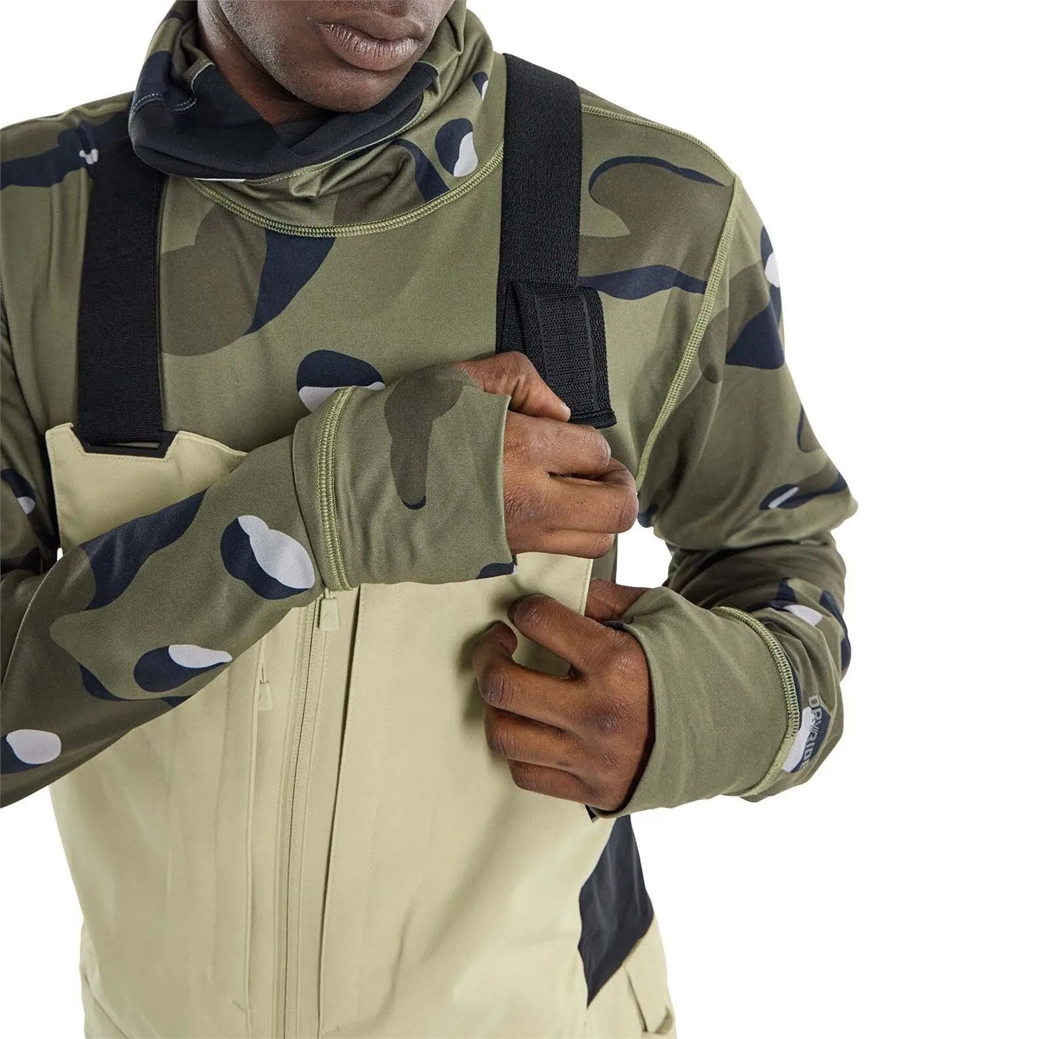 Burton Reserve Mens Bib Pants Mushroom