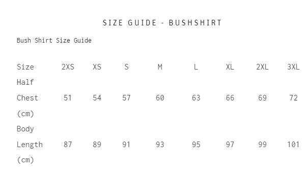 Bush Shirt