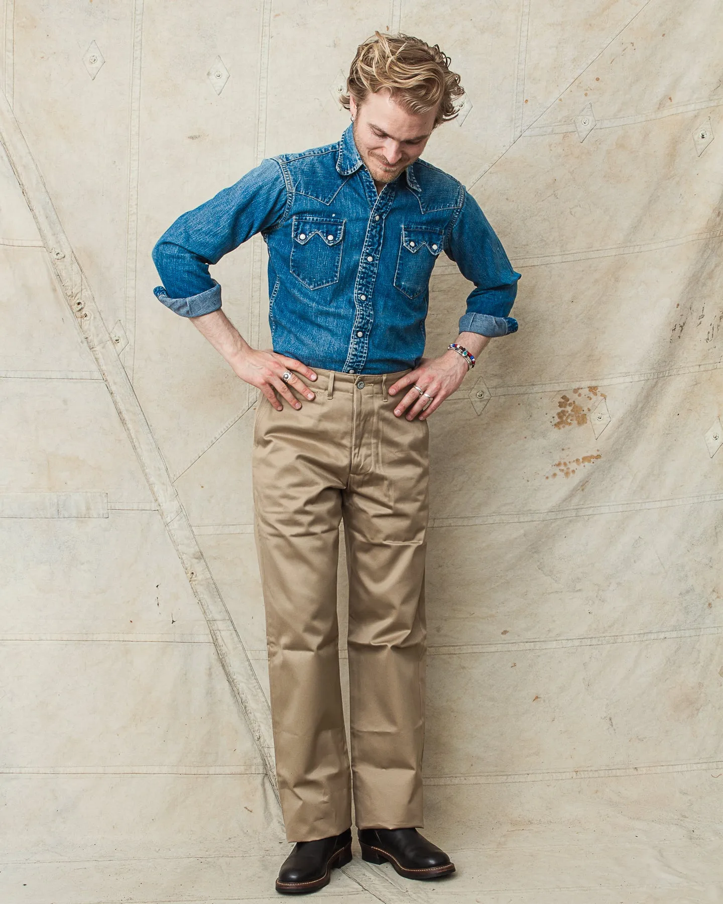 Buzz Rickson's Chino 1945 Model Beige M43035