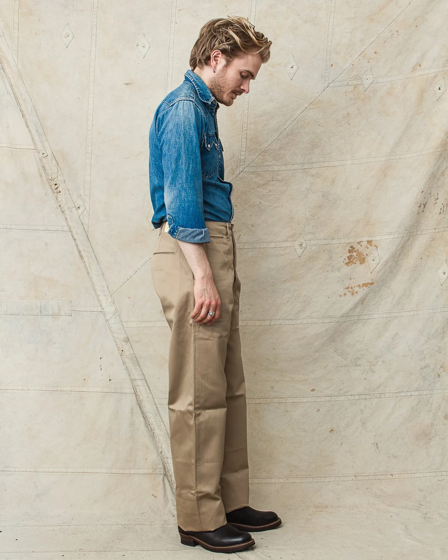 Buzz Rickson's Chino 1945 Model Beige M43035