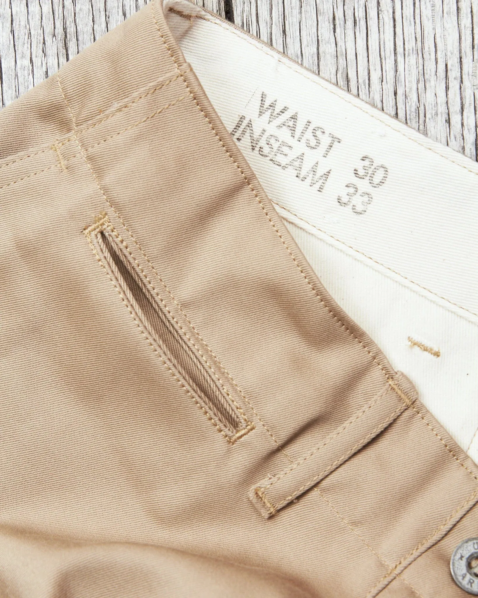 Buzz Rickson's Chino 1945 Model Beige M43035