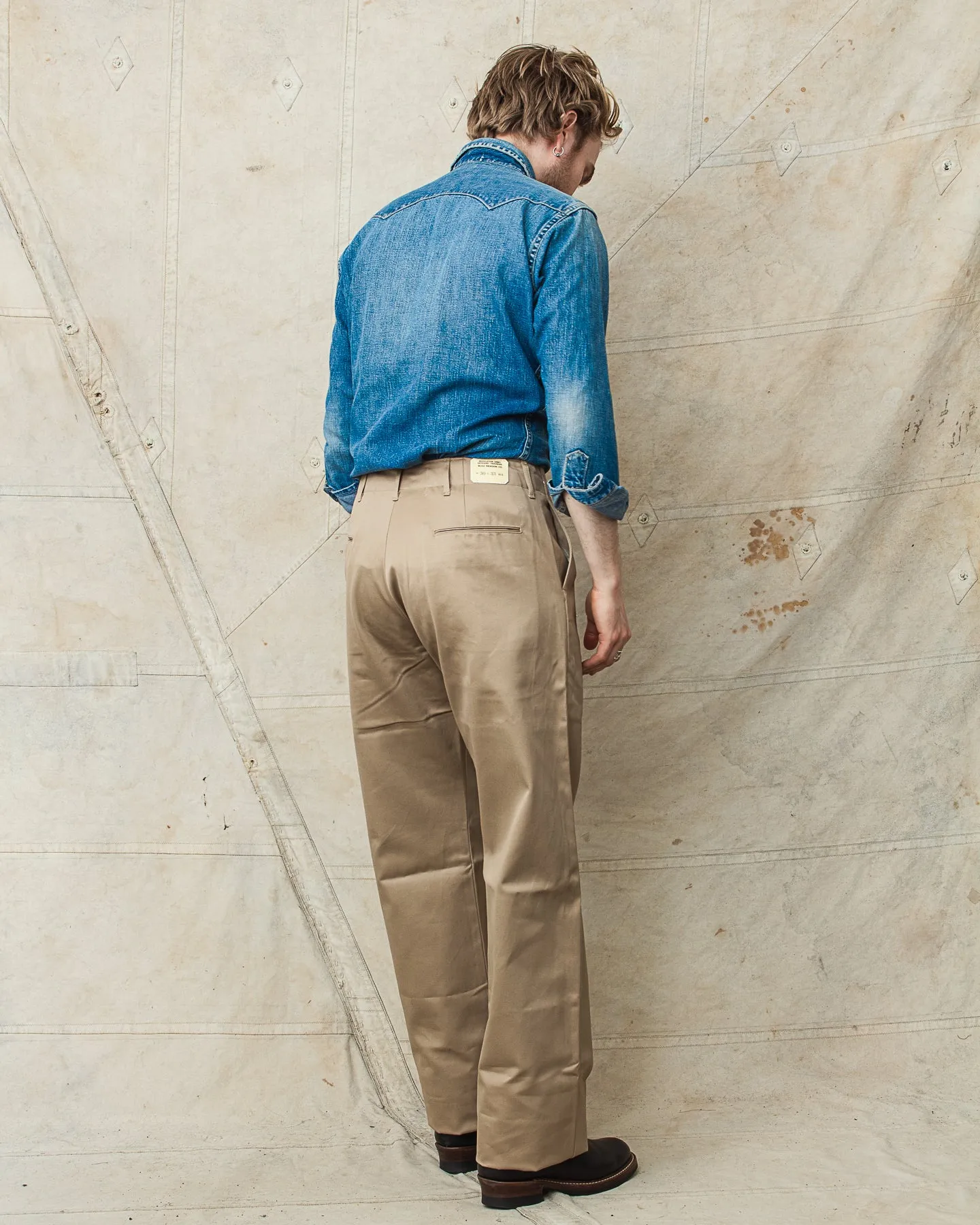 Buzz Rickson's Chino 1945 Model Beige M43035