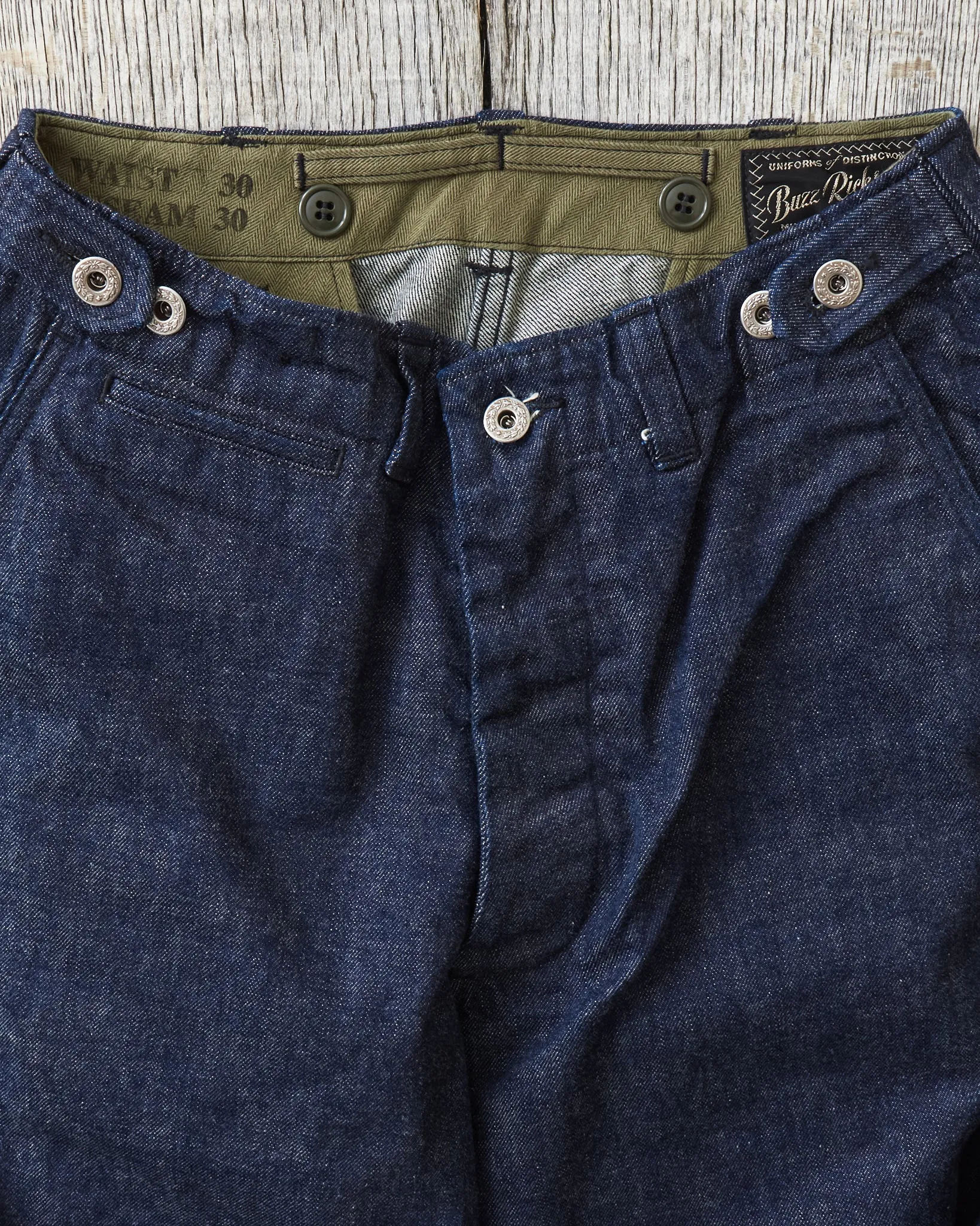 Buzz Rickson's Civilian Model M-1943 Denim Trousers BR42466