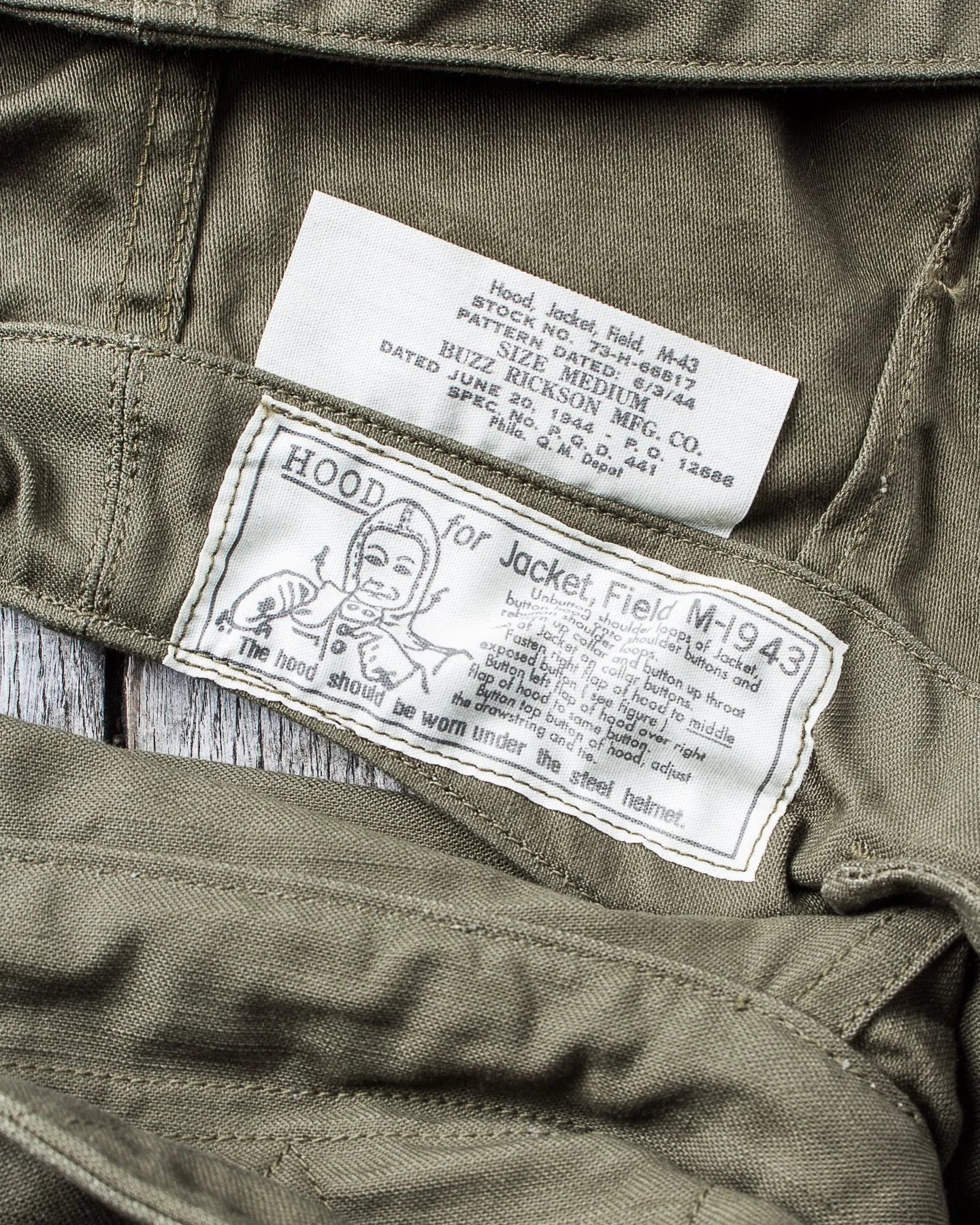 Buzz Rickson's M-1943 Field Jacket Olive BR15410