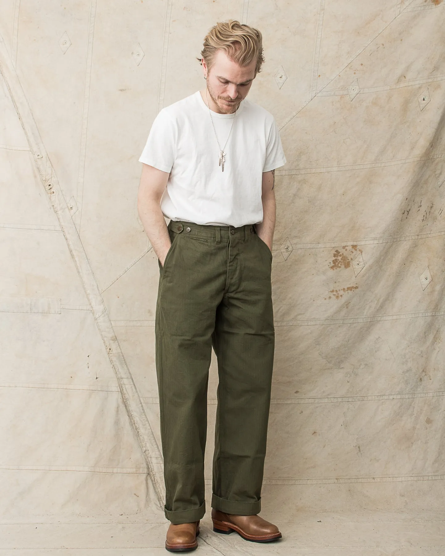 Buzz Rickson's M-43 HBT Twill Trousers BR42390