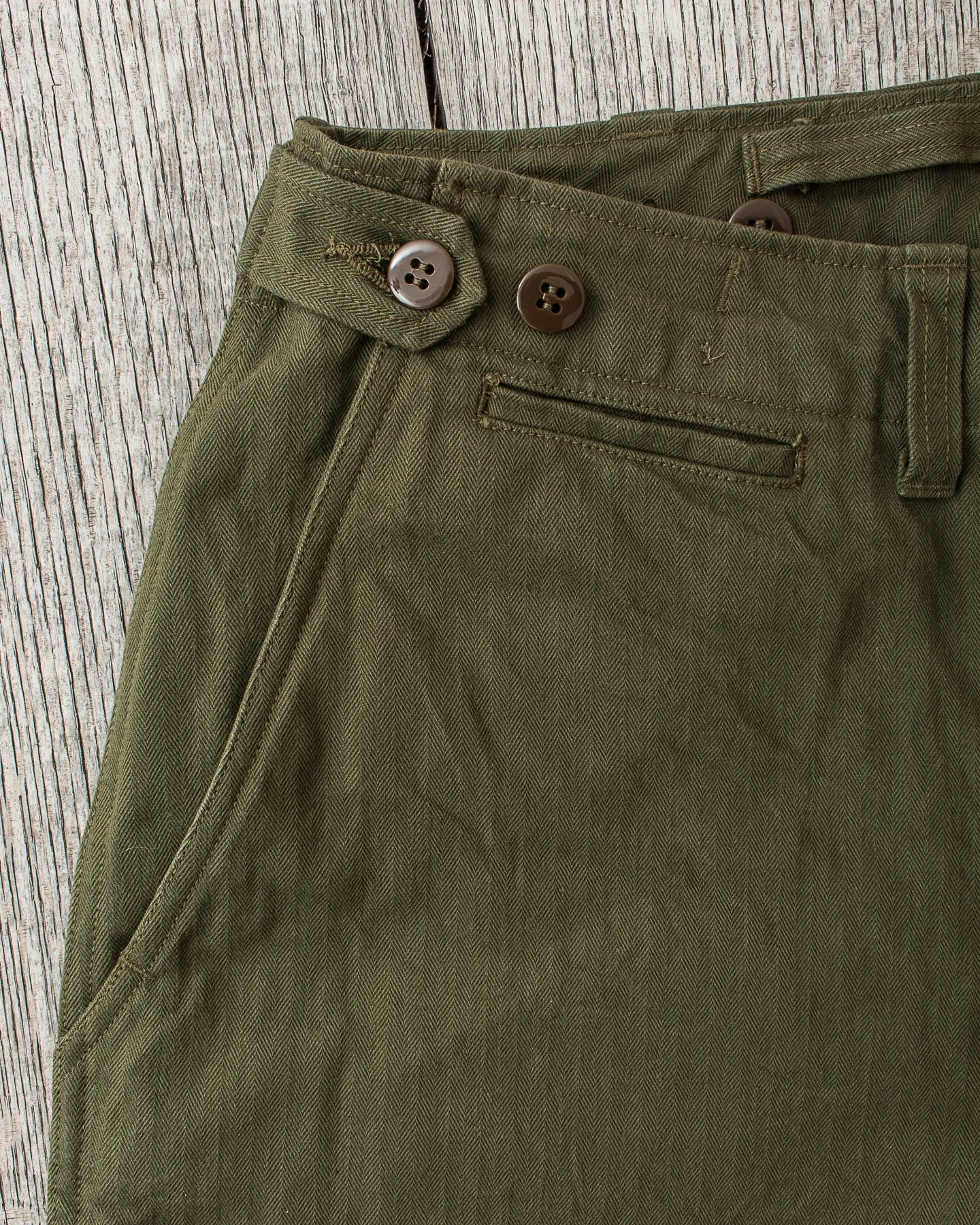 Buzz Rickson's M-43 HBT Twill Trousers BR42390