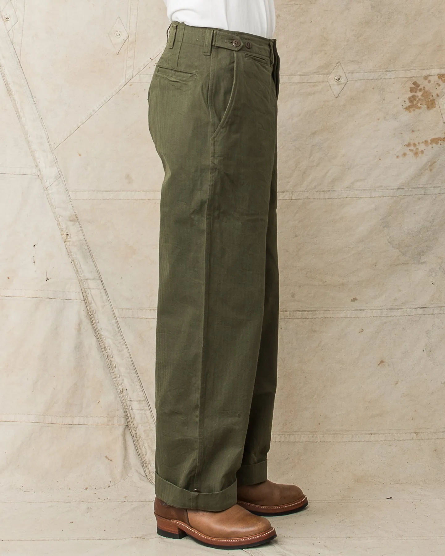 Buzz Rickson's M-43 HBT Twill Trousers BR42390